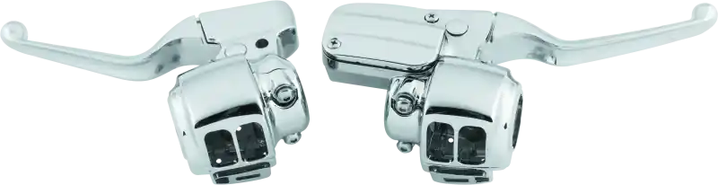 Bikers Choice 08-13 Touring Chrome Handlebar Control Kit W/O Switches 11/16 Bore Factory Price