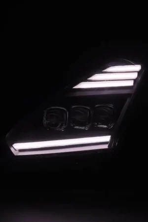 Final Sale AlphaRex 09-25 Nissan GT-R NOVA-Series LED Projector Headlights