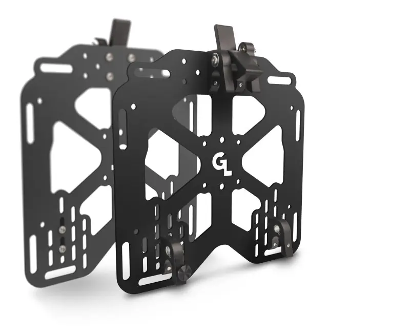 One Day Deal Giant Loop Pannier Mounts for Soft Luggage - Black