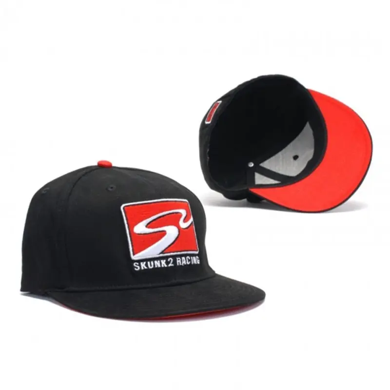 New Arrival Skunk2 Team Baseball Cap Racetrack Logo (Black) - L/XL