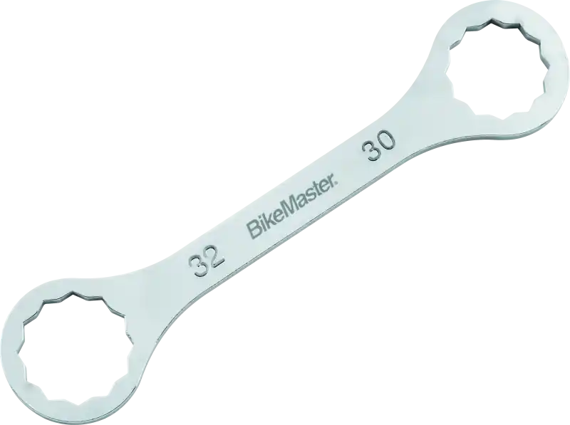 Limited Offer BikeMaster Steering Stem and Fork Cap Wrench - 30mm 12-pt x 32mm 12-pt