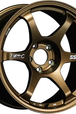 SSR Type-C Forged 18x9.5 +22 5/114.3 - Racing Bronze Wheel Price Cut