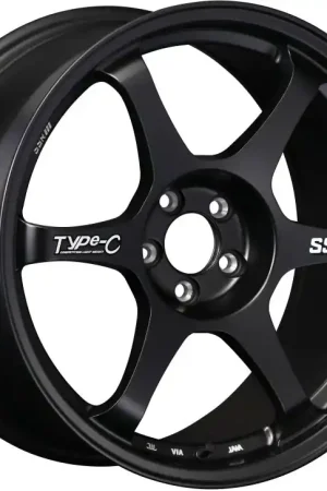 Brand New SSR Type-C Forged 18x9.5 +45 5/100 - Sprint Black Wheel