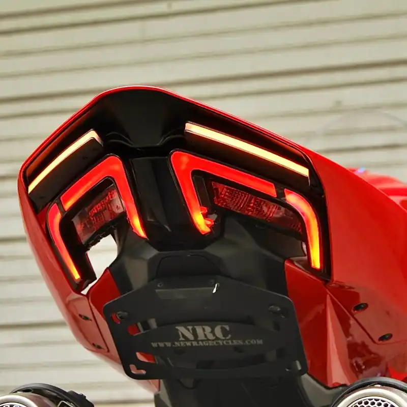 Markdown New Rage Cycles 25+ Ducati Panigale/ Streetfighter V2 Fender Eliminator Kit Tucked