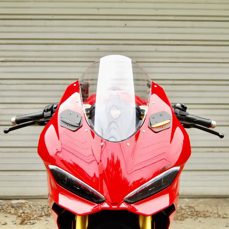 Cheap New Rage Cycles 25+ Ducati Panigale V2 Mirror Block Off Turn Signals