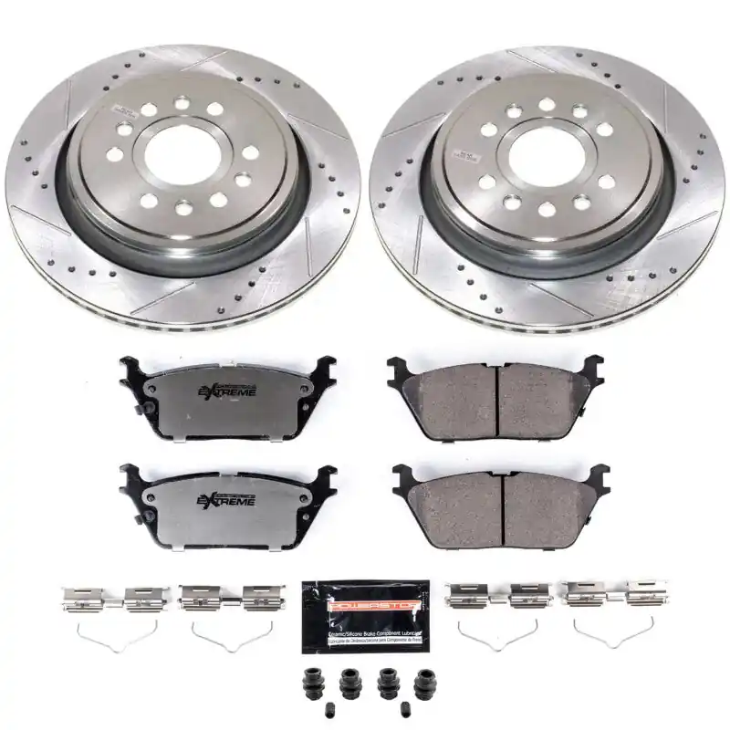 Power Stop 22-23 Jeep Grand Wagoneer Rear Z36 Truck & Tow Brake Kit Latest