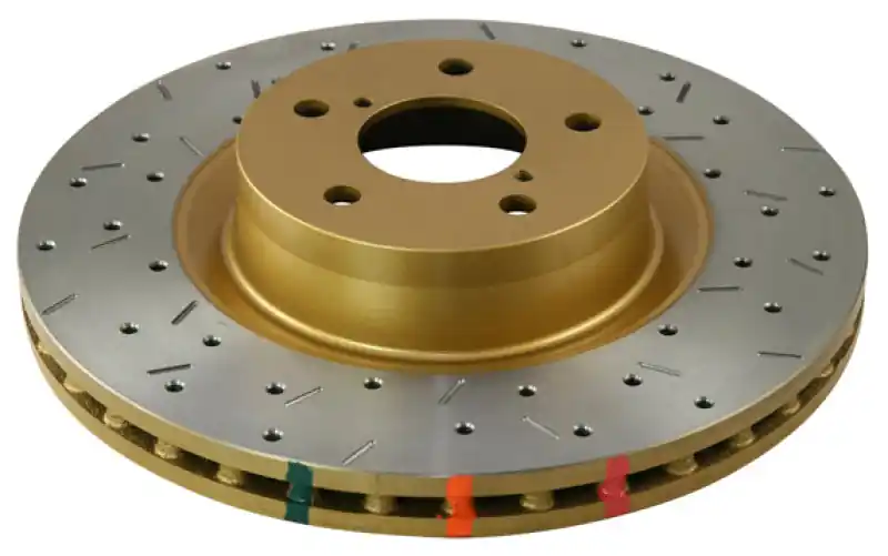 Professional Grade DBA 8/98+ Nissan Skyline R34 GTT Front Cross Drilled Slotted 4000 Series Rotor