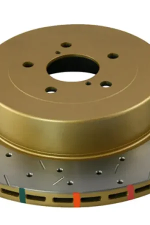 DBA 01-07 Subaru WRX/STI 10 Stud Hole Rear Drilled & Slotted 4000 Series Rotor Shop Now