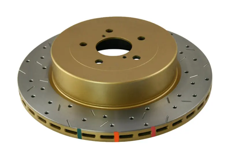 DBA 01-07 Subaru WRX/STI 10 Stud Hole Rear Drilled & Slotted 4000 Series Rotor Shop Now