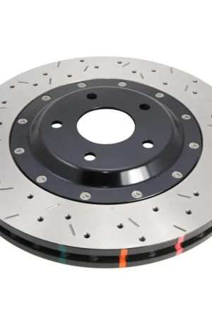 Fresh Stock DBA 05-12 Corvette C6 w/Z06 pkg Front Drilled & Slotted 5000 Series 2 Pc Rotor w/ Black Ha