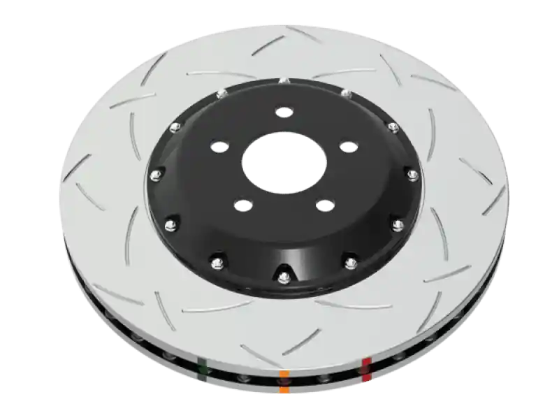 DBA 2021+ Dodge Challenger Hellcat 5000 Series 2-Piece T3 Slotted Front Brake Rotor w/M6 Nuts Reduced Price