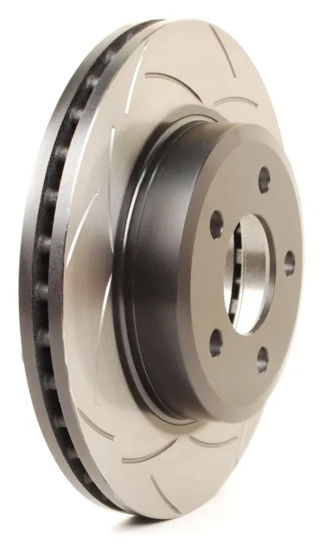 DBA 02-09 Subaru WRX STi 10 Stud Hole Front Slotted Street Series Rotor Luxury