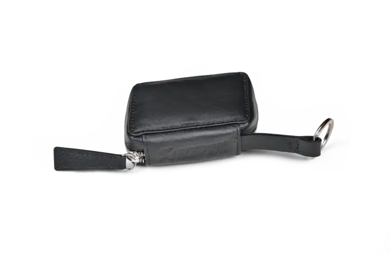 Price Drop Akrapovic Leather Car Key Case - Black