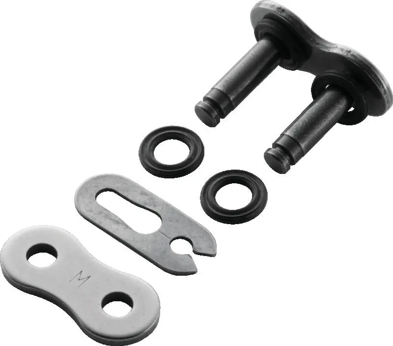 BikeMaster 525 BMXR O-Ring Clip Link - Nickle Next Day Delivery