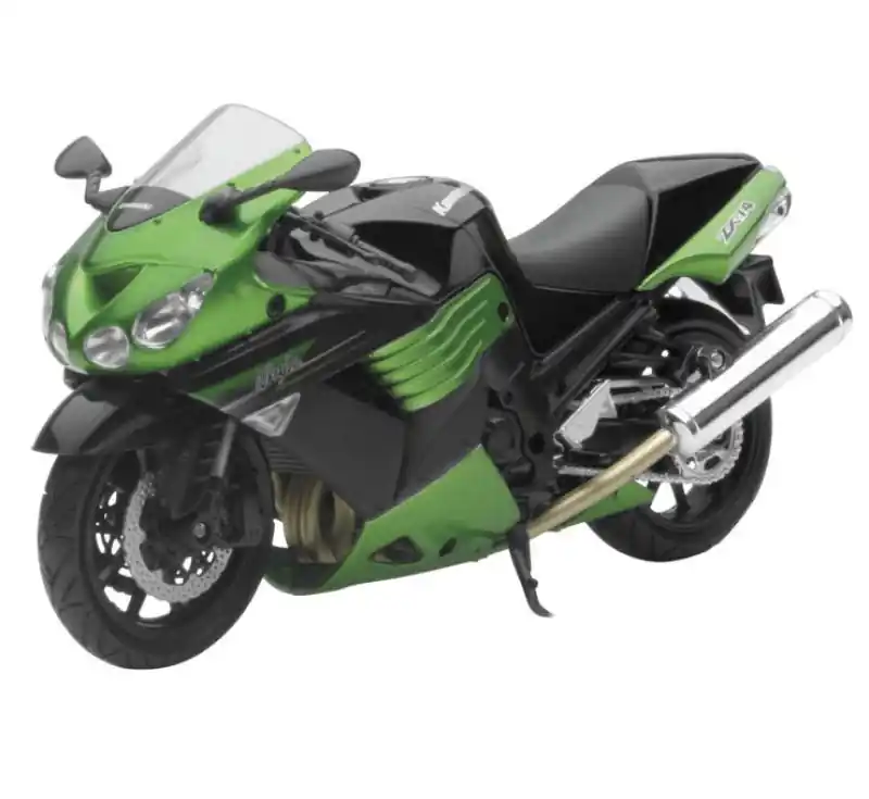 Order Now New Ray Toys Kawasaki ZX-14 Street Bike (Green) Scale/ - 1:12