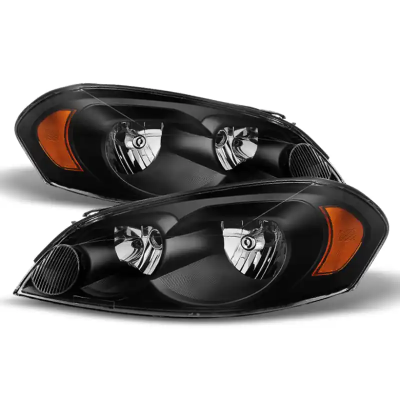 Worldwide Shipping xTune Chevy Impala 06-13 Monte Carlo 06-07 Crystal Headlights Black HD-JH-CIM06-AM-BK