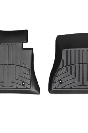 WeatherTech 14+ Honda Civic Sedan Front FloorLiners - Black Luxury