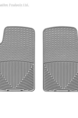 WeatherTech 98 Chevrolet Tracker Front Rubber Mats - Grey High Quality