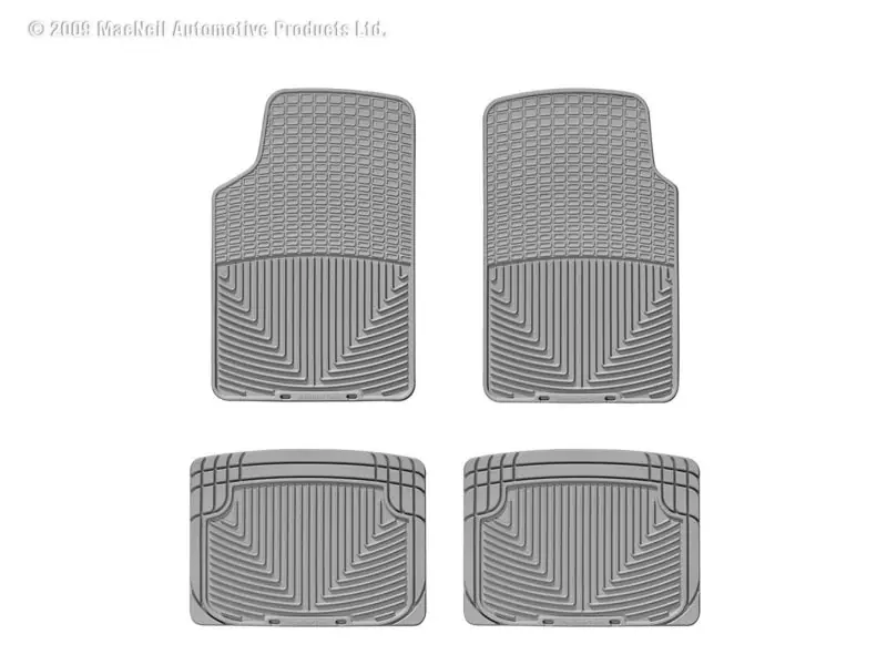 Price Drop WT Rubber Mats - Rear - Grey