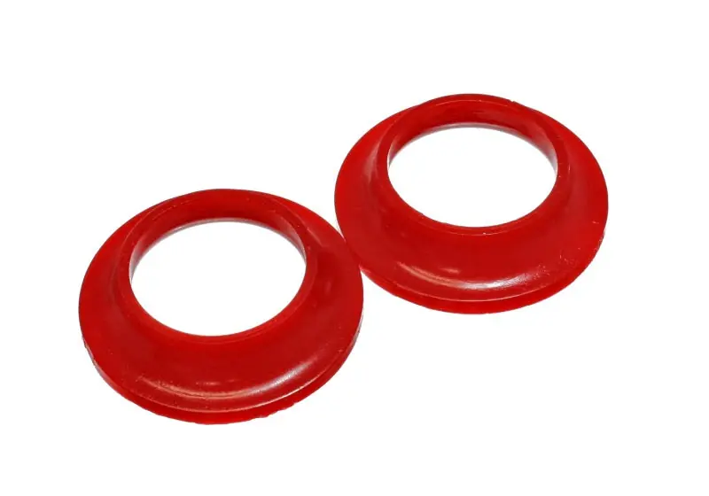 Energy Suspension 91-96 Chevrolet Full Size Red Rear Upper Coil Spring Isolators Viral
