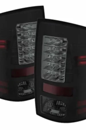 Spyder Dodge Ram 1500 09-14 LED Tail Lights Incandescent- Blk Smke ALT-YD-DRAM09-LED-BSM Free Delivery