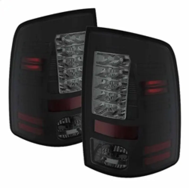 Spyder Dodge Ram 1500 09-14 LED Tail Lights Incandescent- Blk Smke ALT-YD-DRAM09-LED-BSM Free Delivery