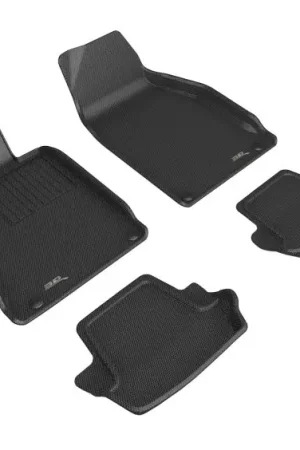 Free Delivery 3D MAXpider 12-19 Porsche 911 Carrera/Convertible/S/4/4S (991/991.2) Kagu 1st 2nd Row - Set (Black)