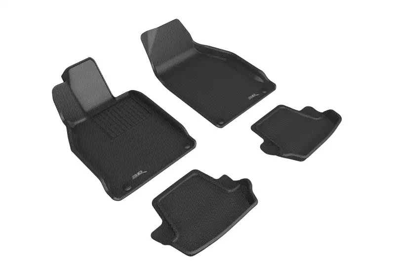 Free Delivery 3D MAXpider 12-19 Porsche 911 Carrera/Convertible/S/4/4S (991/991.2) Kagu 1st 2nd Row - Set (Black)