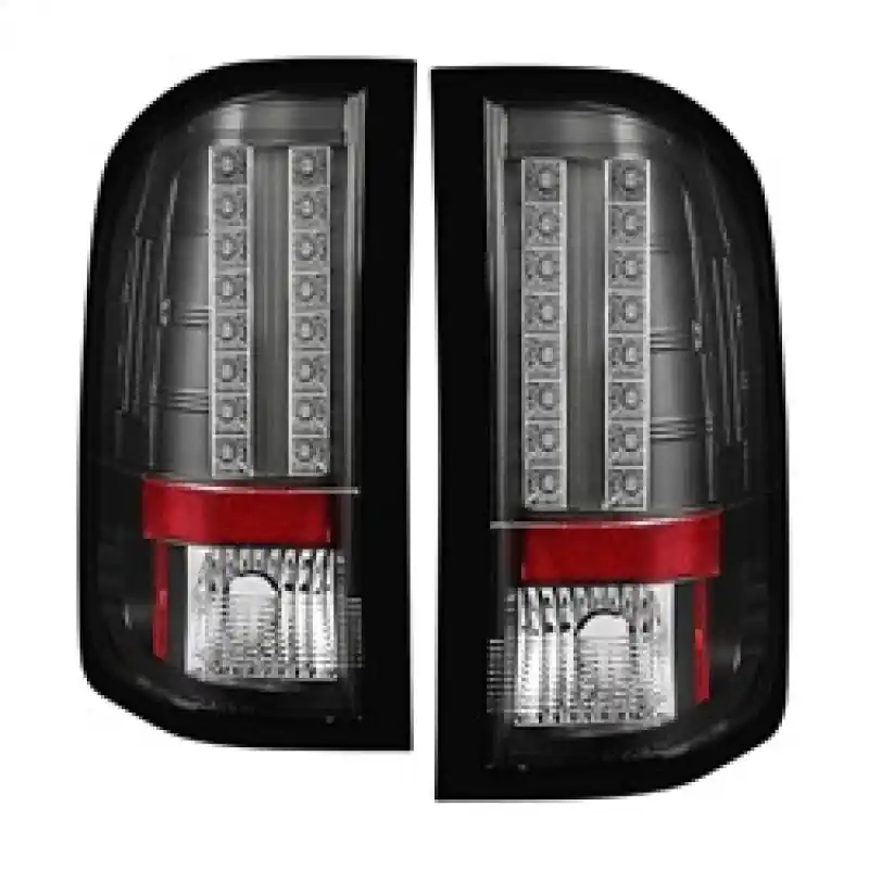Popular Spyder Chevy Silverado 07-13 LED Tail Lights Blk ALT-YD-CS07-LED-BK
