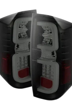 Spyder Toyota Tundra 2014-2016 Light Bar LED Tail Lights Black Smoke ALT-YD-TTU14-LED-BSM Sale