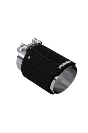 MBRP Universal Carbon Fiber Tip 3in ID / 4in OD Out / 6.13in Length Angle Cut Dual Wall Best Seller