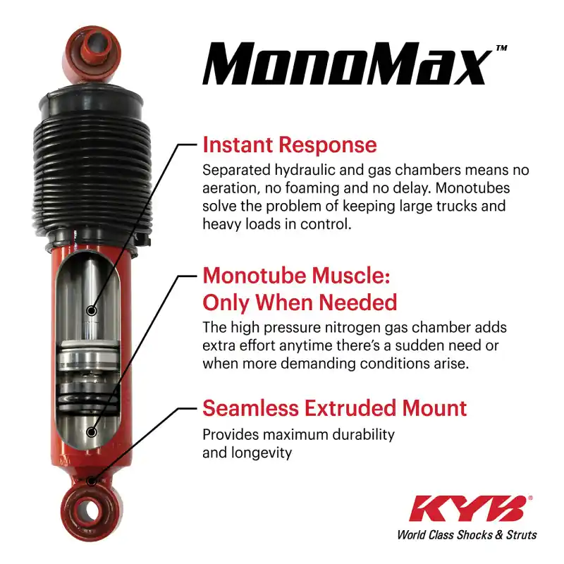 Express Delivery KYB Shocks & Struts MonoMax Rear CHEVROLET Silverado C and R - Series 1/2 Ton (2WD) 2001-07 C and R