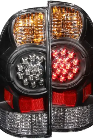 ANZO 2005-2015 Toyota Tacoma LED Taillights Black Affordable