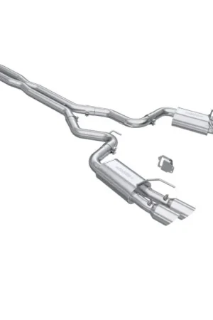 Best Price MBRP 2024+ Ford Mustang GT Armor Lite 3in Steet Profile Catback Exhaust  - Stainless Steel Tips