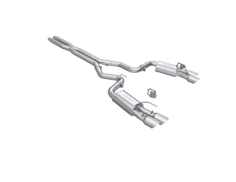 Best Price MBRP 2024+ Ford Mustang GT Armor Lite 3in Steet Profile Catback Exhaust - Stainless Steel Tips