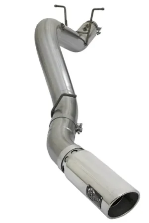 Best Seller aFe LARGE BORE HD 5in 409-SS DPF-Back Exhaust w/Polished Tip 2017 GM Duramax V8-6.6L (td) L5P