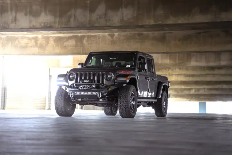 DV8 Offroad 07-18 Jeep Wrangler JK / 18-23 Wrangler JL / 20-23 Gladiator JT MTO Series Front Bumper Super Sale
