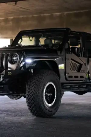 DV8 Offroad 18-23 Jeep Wrangler JL Slim Fender Flares Factory Price