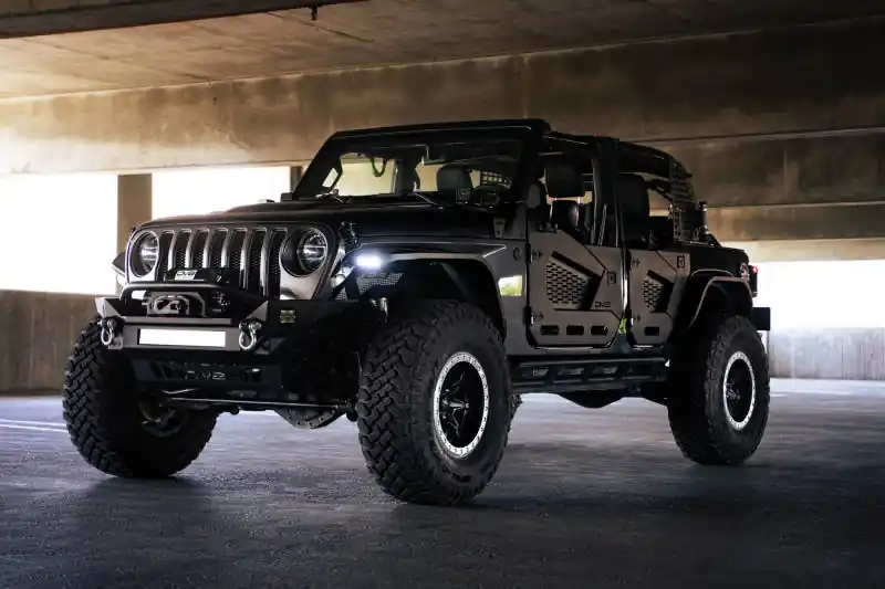 DV8 Offroad 18-23 Jeep Wrangler JL Slim Fender Flares Factory Price