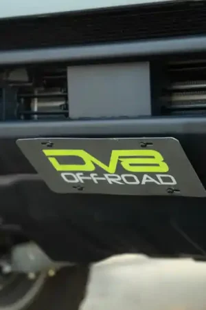 Price Drop DV8 Offroad 2021 Ford Bronco Capable Bumper Slanted Front License Plate Mount