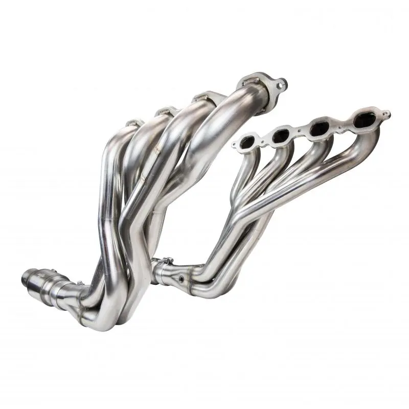 Modern Kooks 2016 + Chevrolet Camaro SS 1 7/8in x 3in SS Longtube Headers w/ Catted Connection Pipes