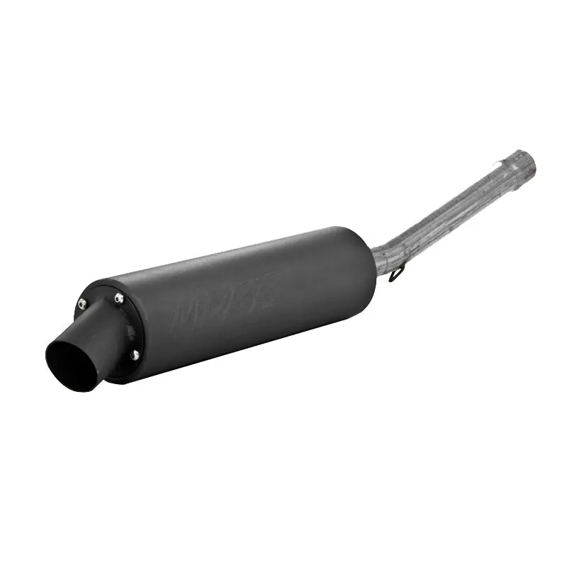 Best Price MBRP 87-89 Honda TRX 350D FourTrax Foreman 4x4 Direct Replacement Slip-On Exhaust w/Utility Muffler