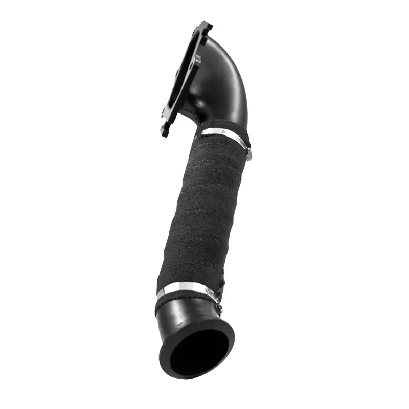 MBRP 01-04 Chev/GMC 6.6L Duramax 3in Turbo Down Pipe Black Buy Direct