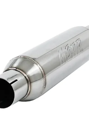 MBRP Universal Resonator 2.5in inlet/outlet 16in body 20in overall T304 In Demand