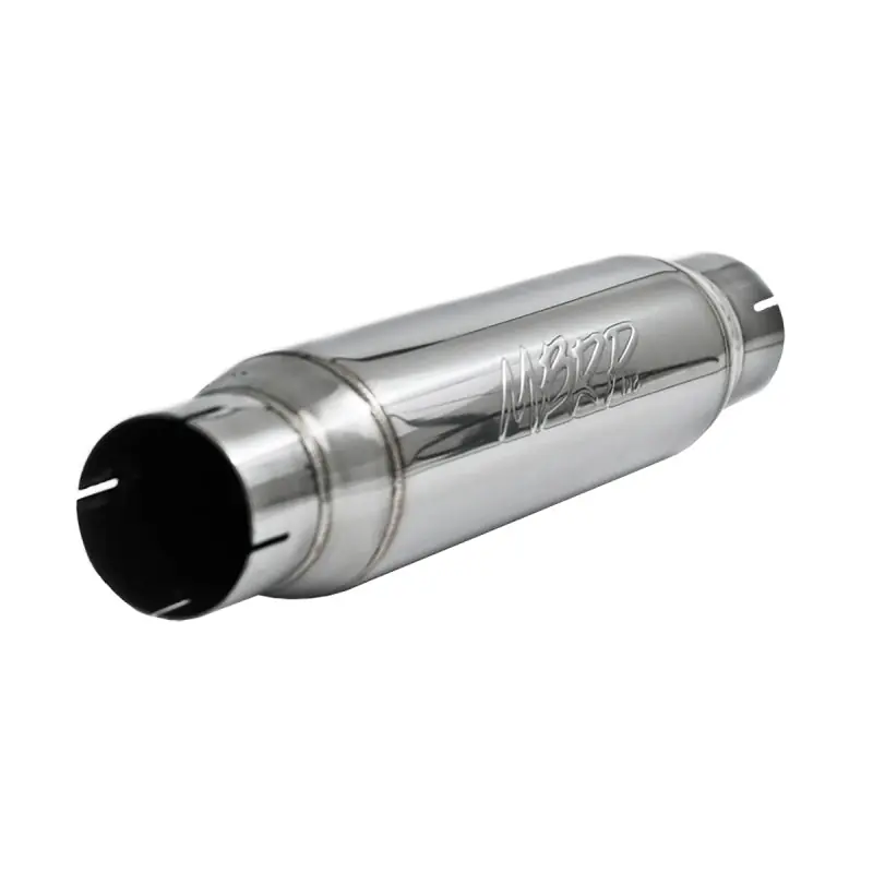 Brand New MBRP Universal Resonator 3in Inlet /Outlet 16in Body 20in Overall T304