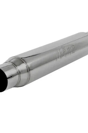 Top Rated MBRP Universal Resonator 3in Inlet /Outlet 22in Body 26in Overall T304