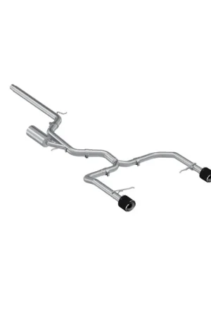 MBRP 2022 VW Jetta GLI 2.0 TSI 3in Cat Back T304 SS 2.5in Dual Split Rear w/ Carbon Fiber Tips Free Delivery