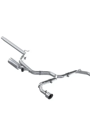MBRP 2022 Volkswagen Golf GTI MK8 T304 SS 3in Cat-Back Exhaust 2.5in Dual Split Rear w/ SS Tips Price Drop