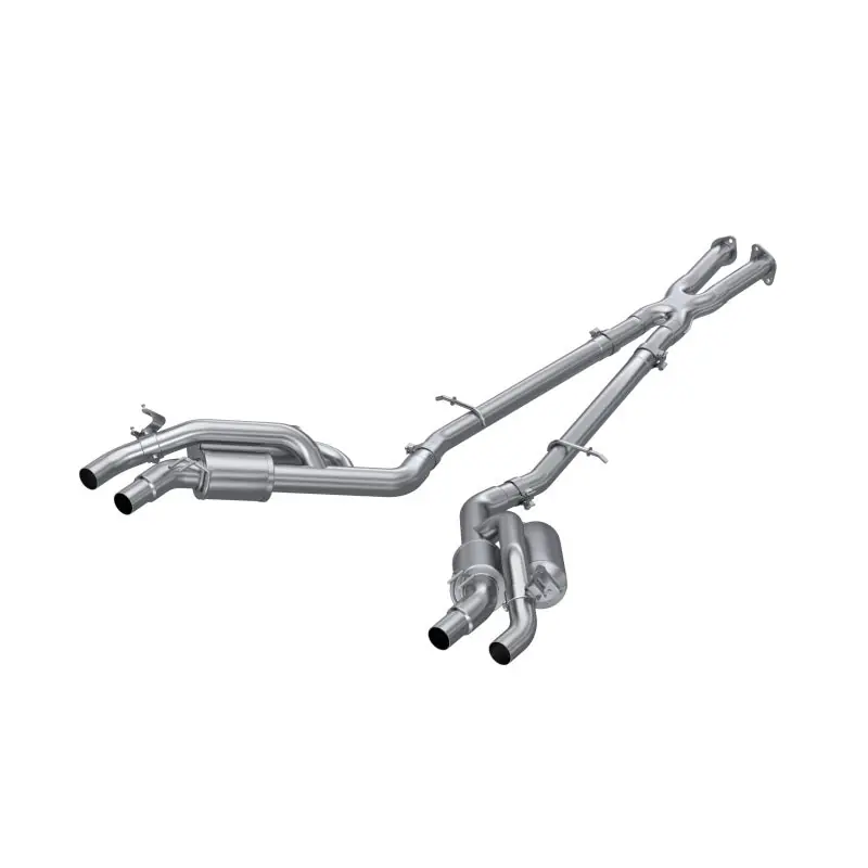 Special Discount MBRP 2022 Kia Stinger 3.3L T304 SS Cat-Back Exhaust- Dual Split Rear Quad Outlet Uses Factory Bezels