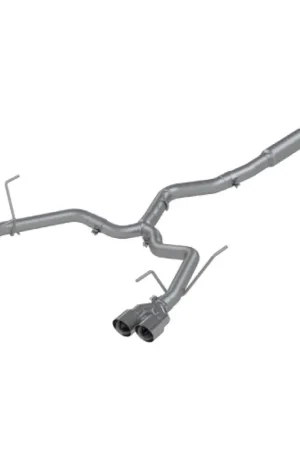 MBRP 15-19 Subaru WRX 2.0L/STI 2.5L 3in Dual Split Rear Exit w/ 3.5in Tips - T304 (Race Version) Crafted